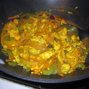 Chicken Green Masala